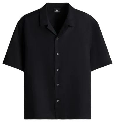 Relaxed-Fit Linen-Blend Resort Shirt