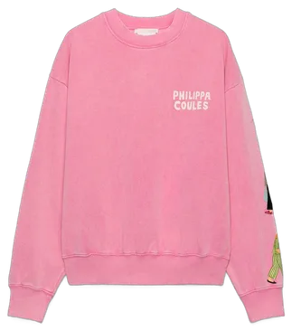 Philippa Coules Washed Effect Sweatshirt