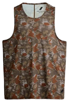 Abstract Print Running Tank Top